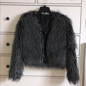 Anna Sui Faux Fur Jacket
